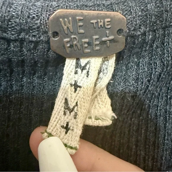 We The Free Oversized Striped Pocket Dress, Size M+ - Picture 3 of 3